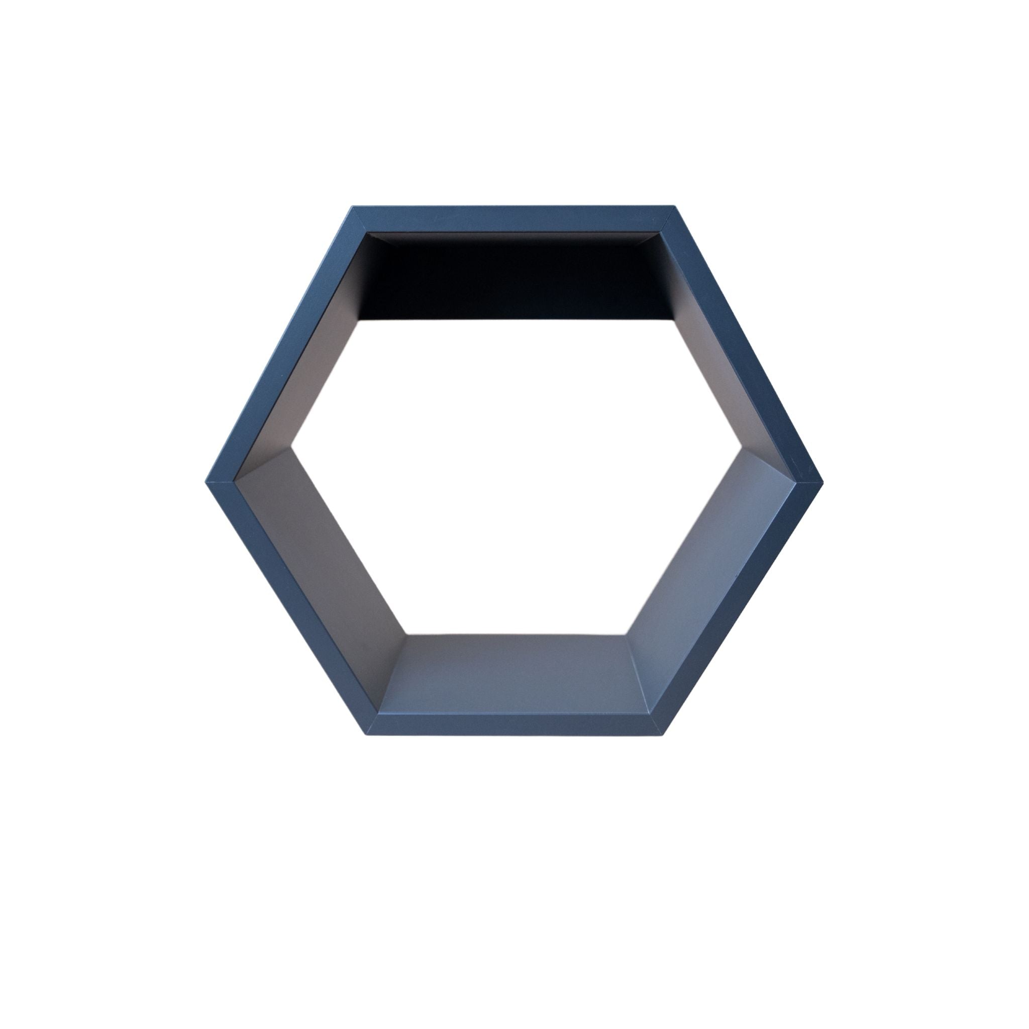 Hexagon Regal schwarz groß